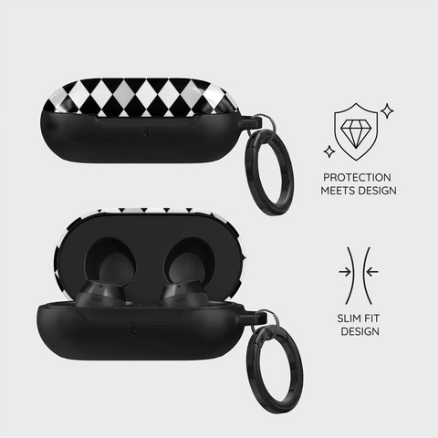 Noir Diamonds - Samsung Galaxy Buds Plus Case