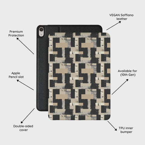 Brutal Geometry - iPad 10.9 (10th Gen) Case