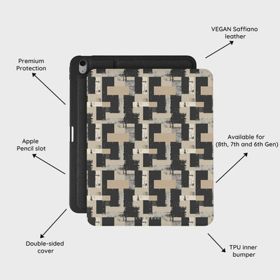 Brutal Geometry - iPad Air 13 (8th/7th/6th Gen) Case