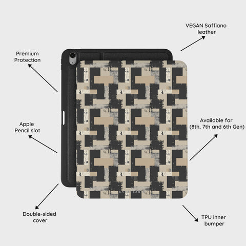 Brutal Geometry - iPad Air 13 (8th/7th/6th Gen) Case
