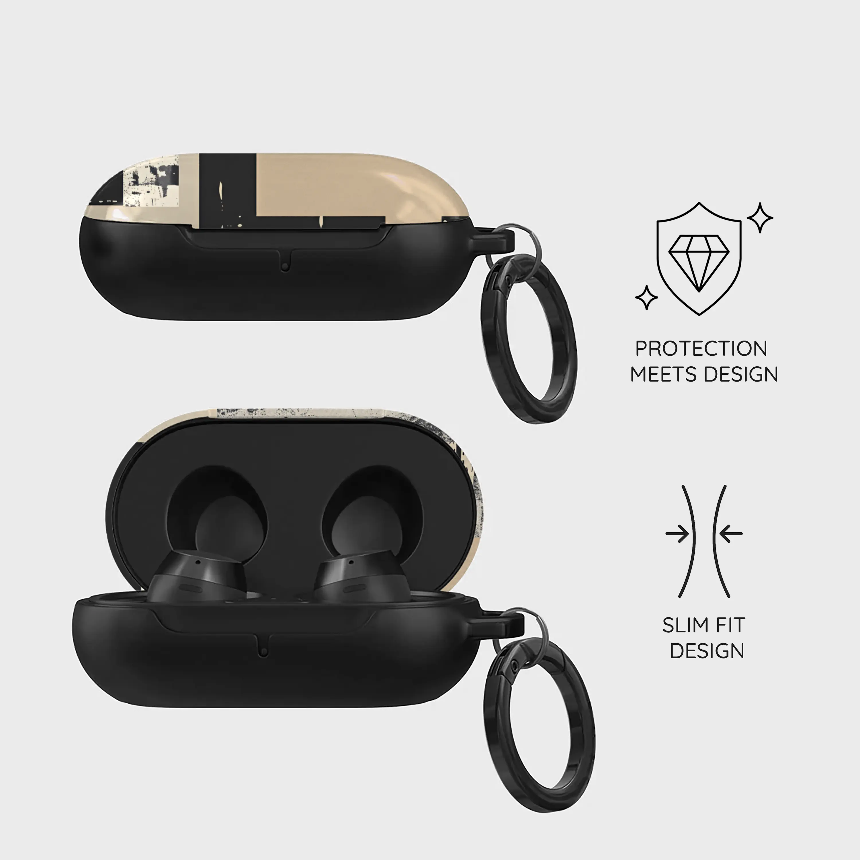 Brutal Geometry - Samsung Galaxy Buds Plus Case