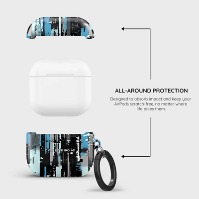 Glitch Matrix - AirPods 4 Case