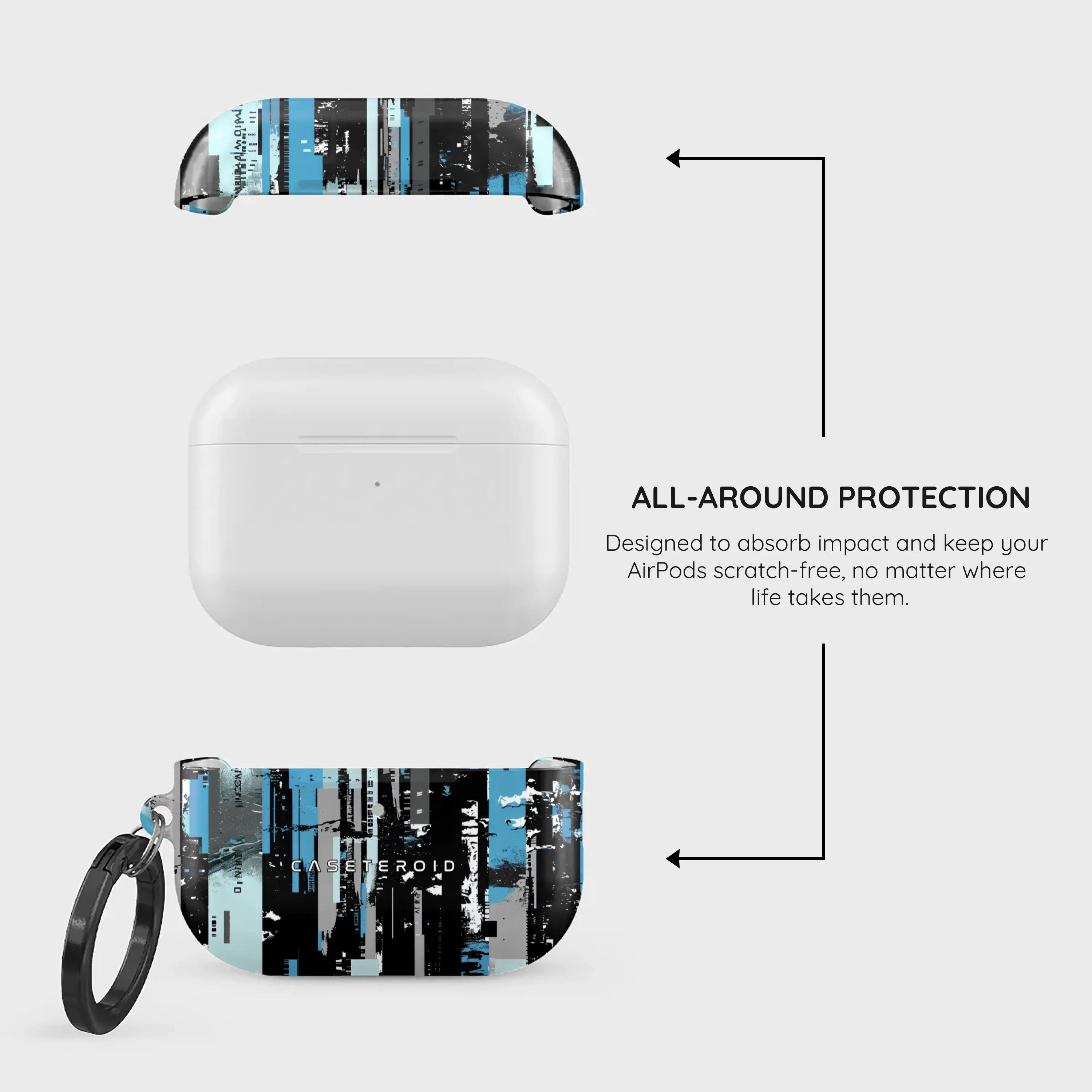 Glitch Matrix - AirPods Pro 3 Case