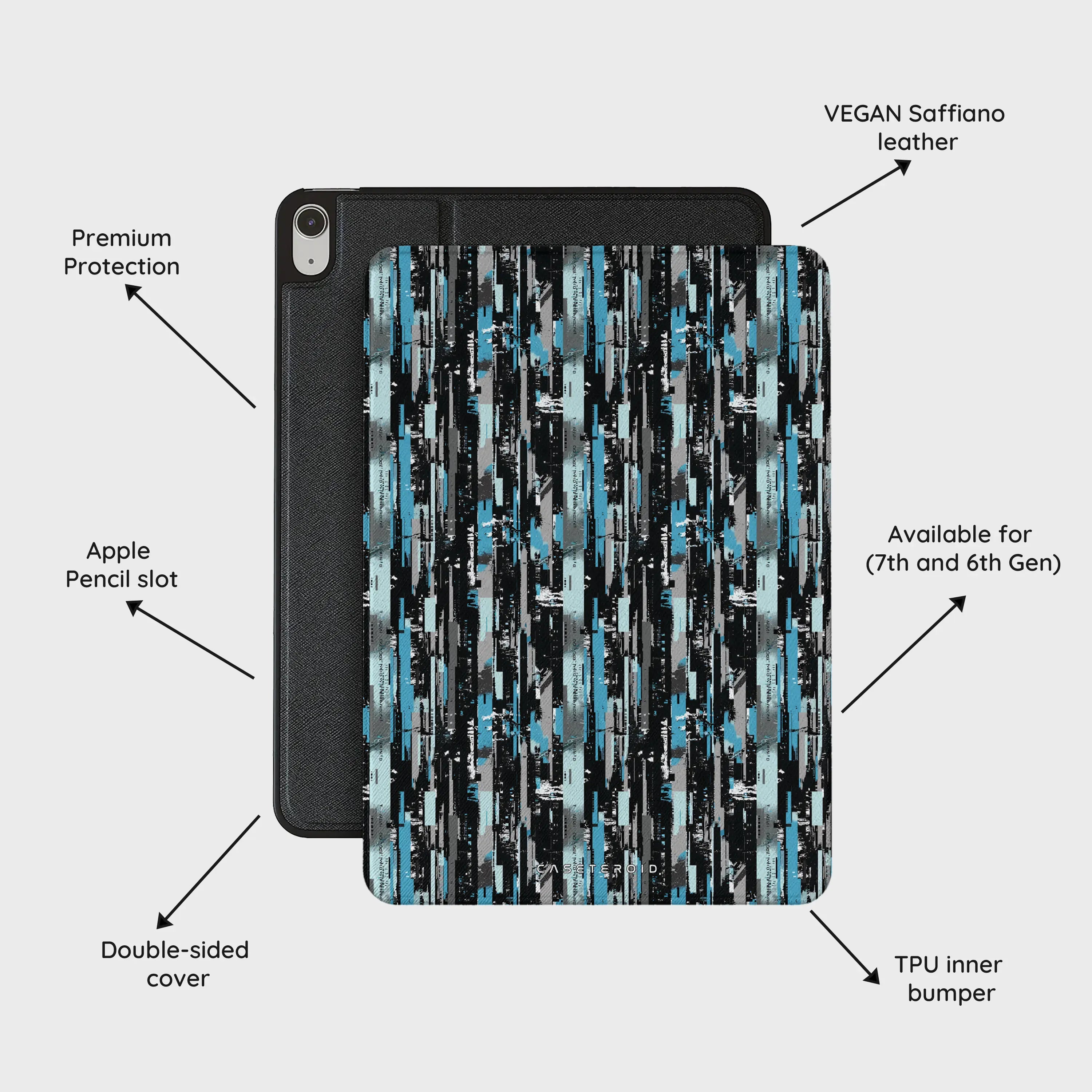 Glitch Matrix - iPad Air 11 (7th/6th Gen) Case