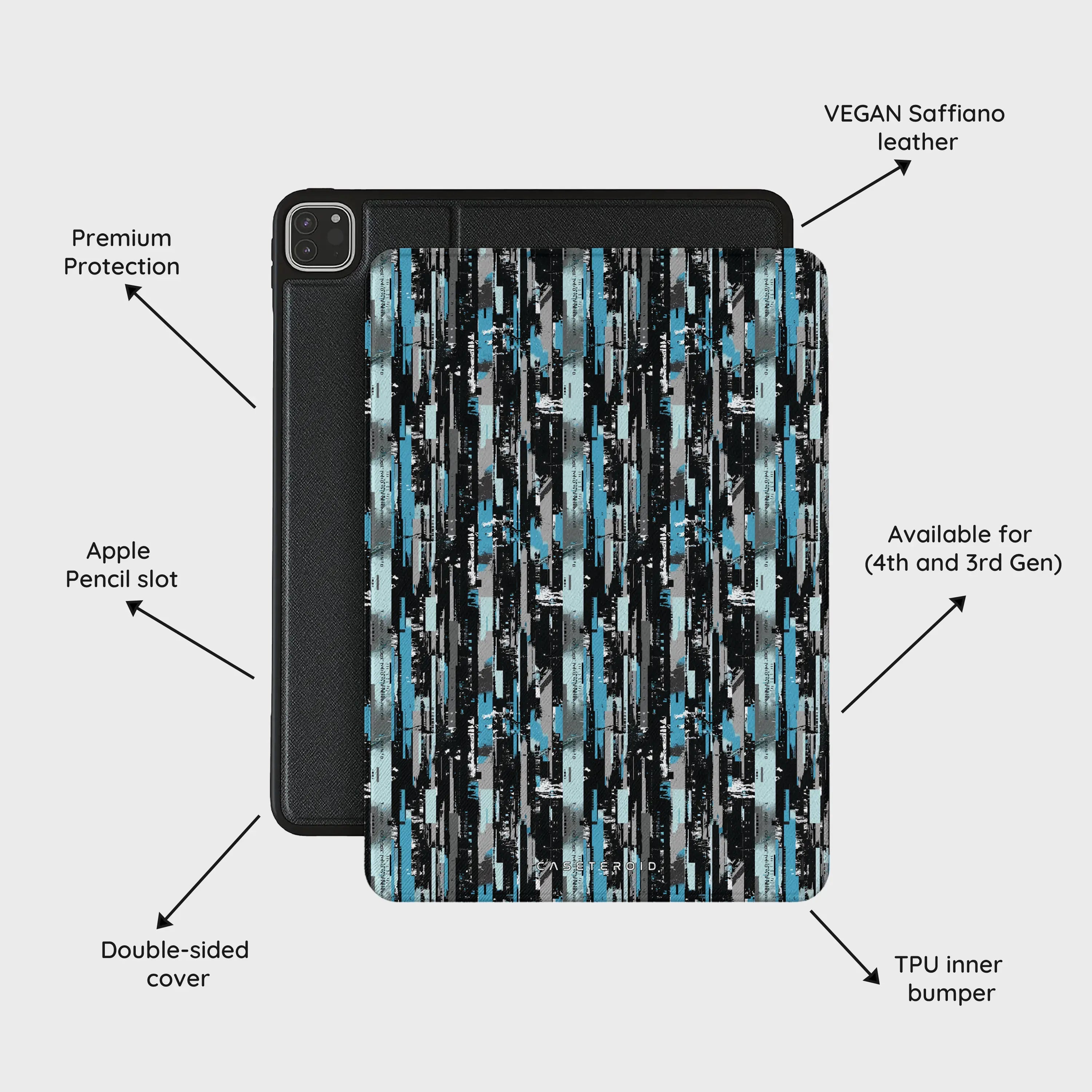 Glitch Matrix - iPad Pro 11 (4th/3rd Gen) Case