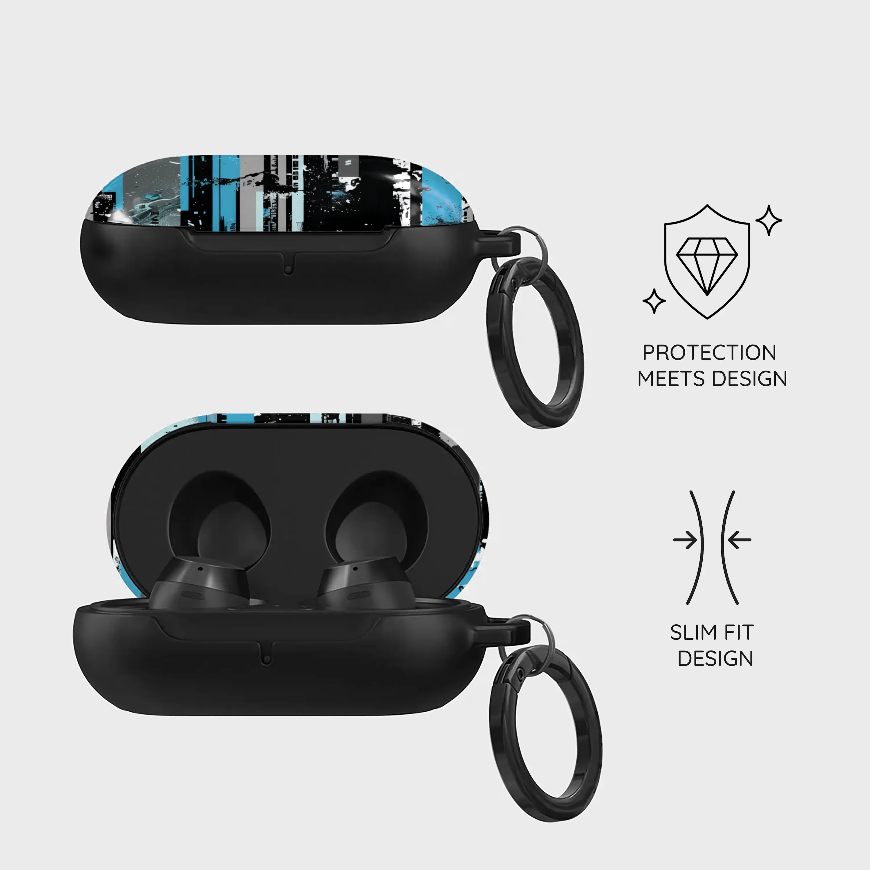 Glitch Matrix - Samsung Galaxy Buds Plus Case