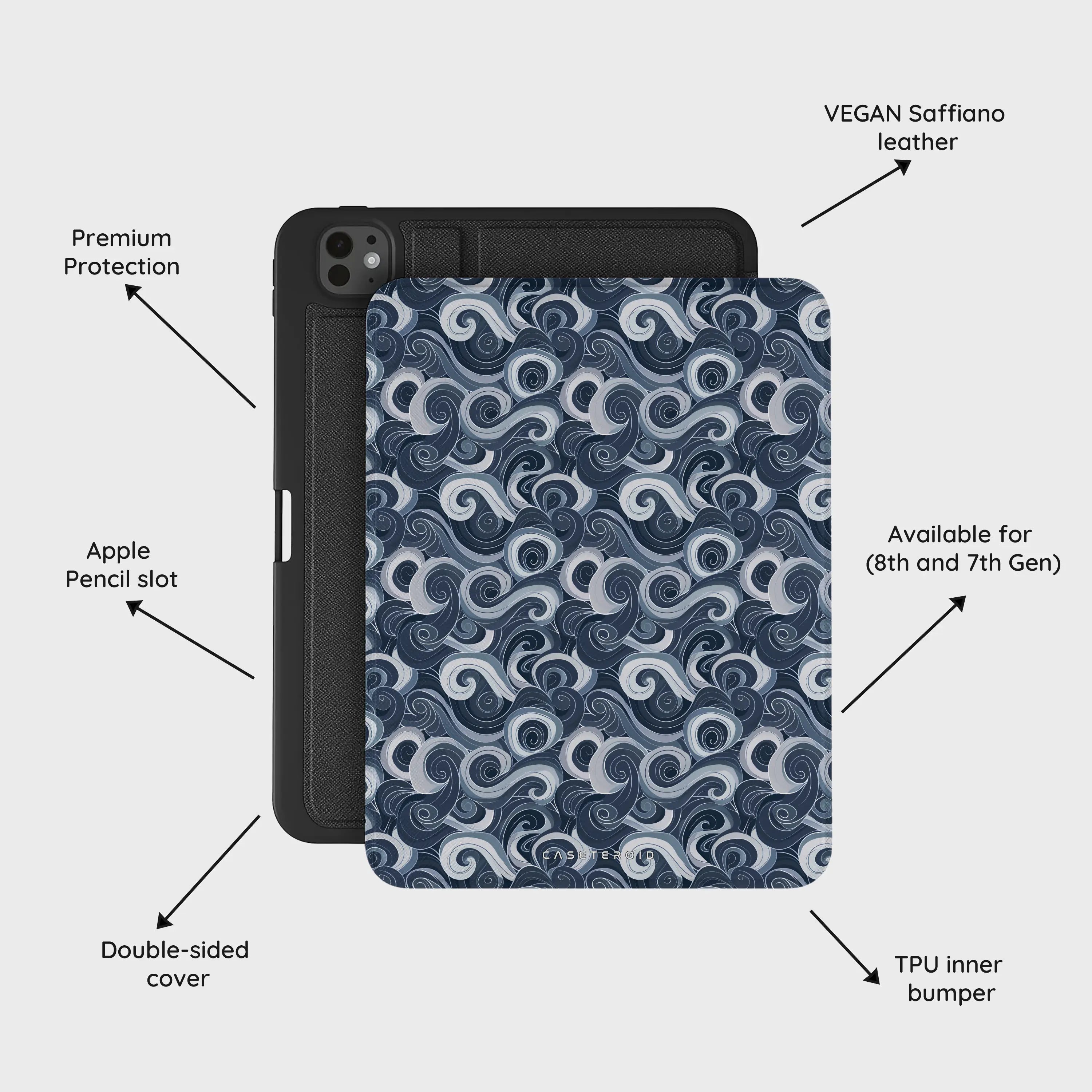 Deep Spiral - iPad Pro 11 (8th/7th Gen) Case
