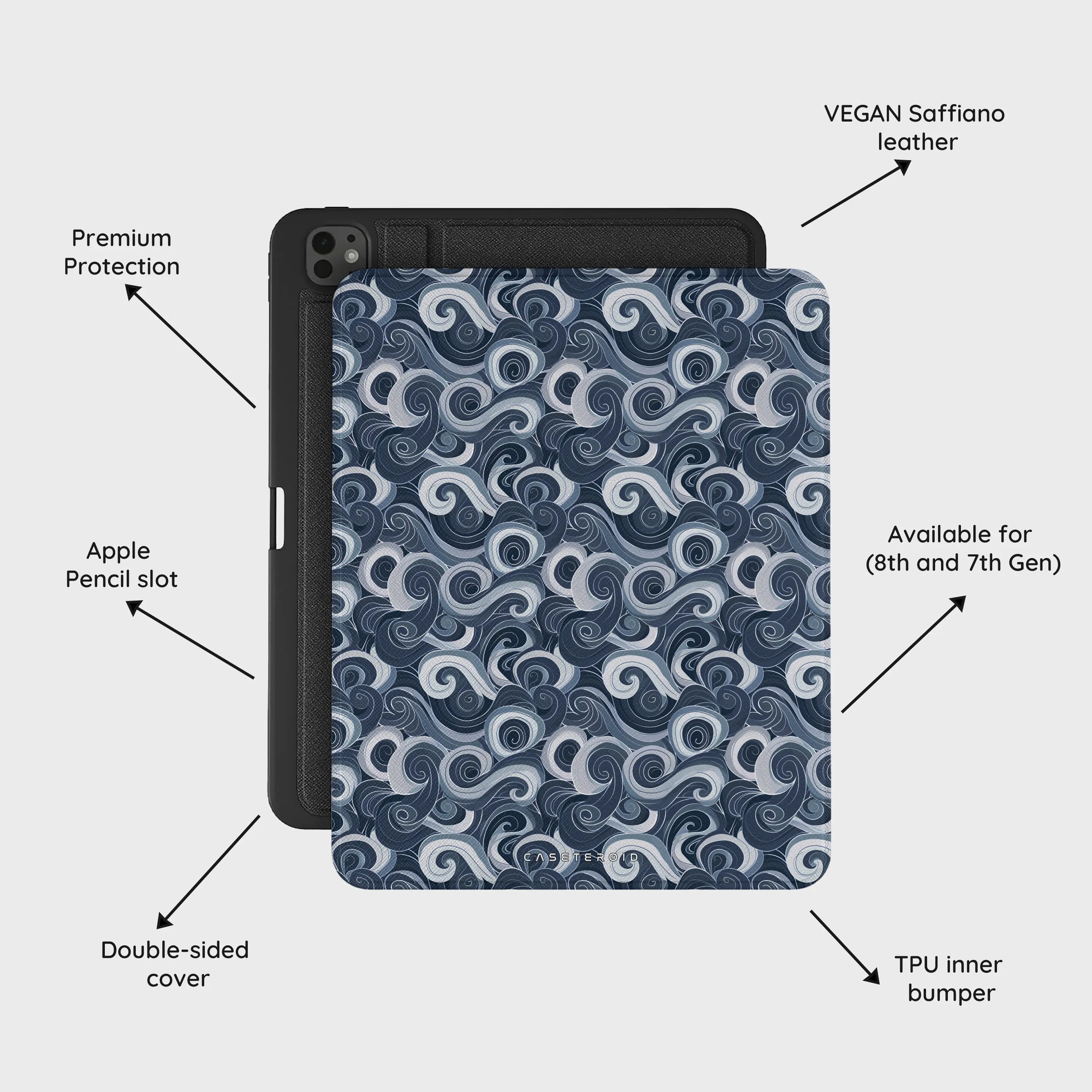 Deep Spiral - iPad Pro 13 (8th/7th Gen) Case