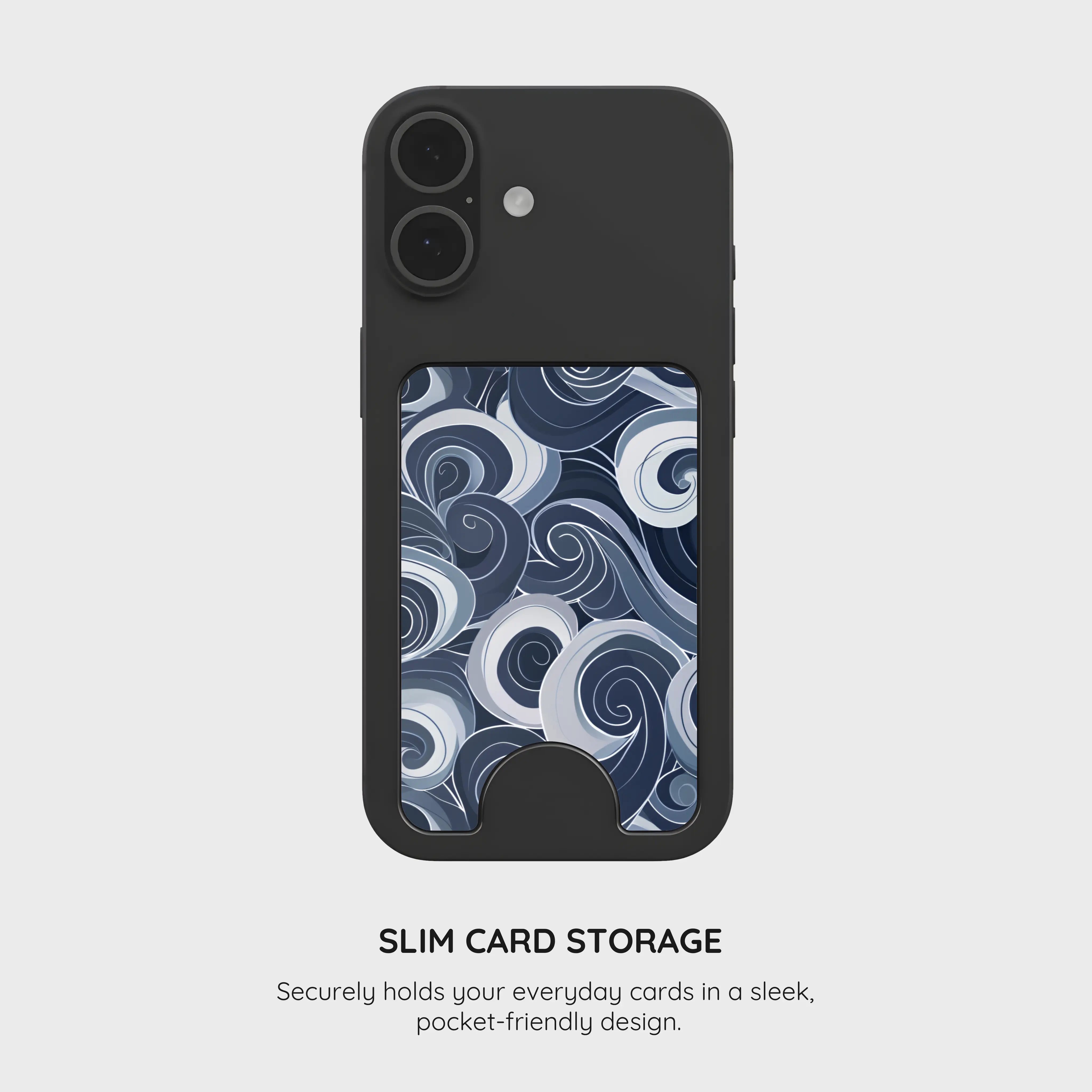Deep Spiral - Magnetic Wallet & Stand