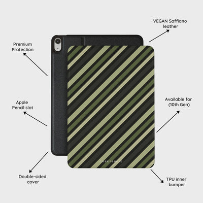 Olive Command - iPad 10.9 (10th Gen) Case