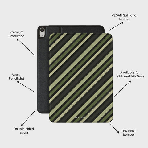 Olive Command - iPad Air 11 (7th/6th Gen) Case