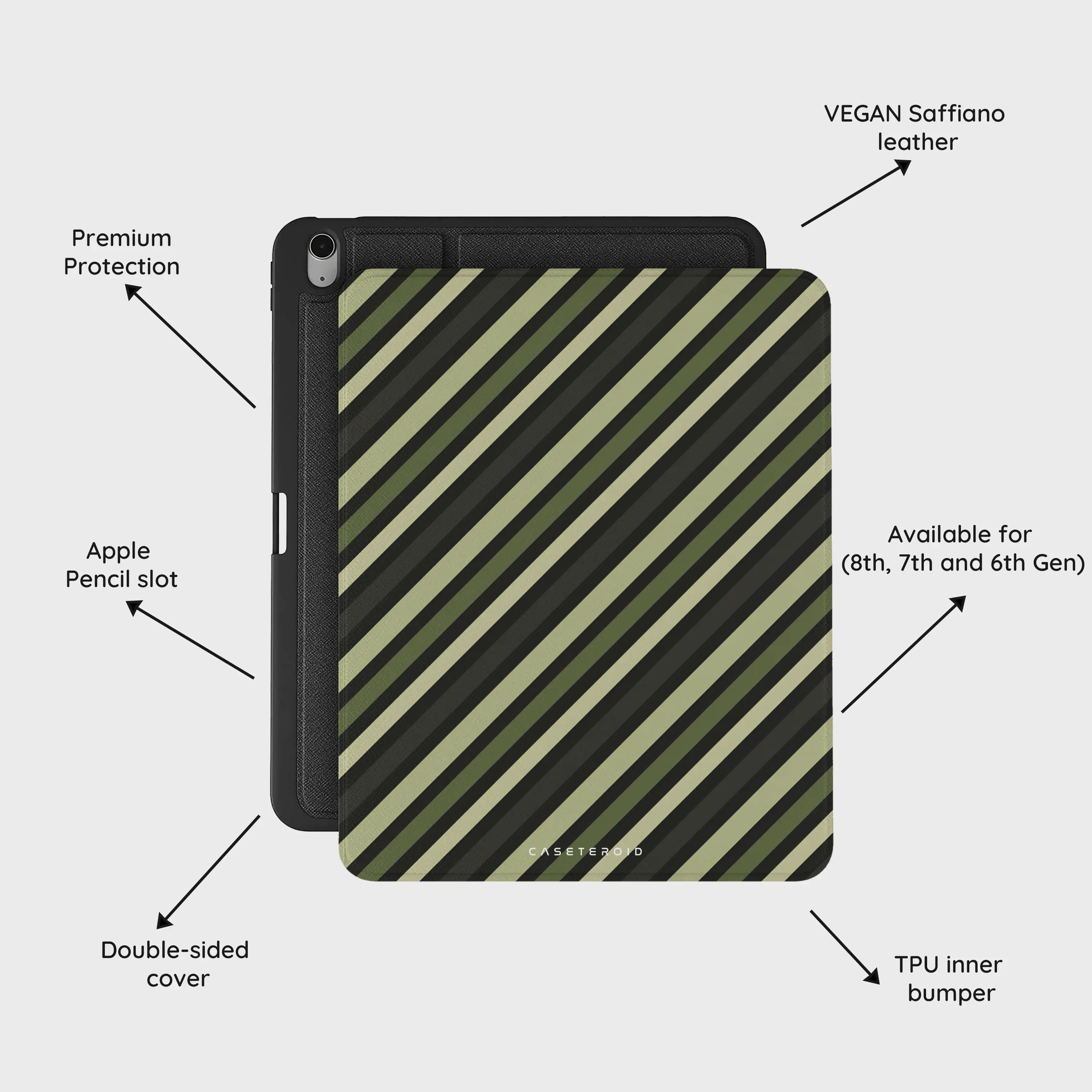 Olive Command - iPad Air 13 (8th/7th/6th Gen) Case