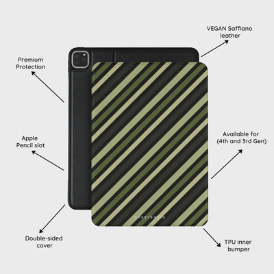 Olive Command - iPad Pro 11 (4th/3rd Gen) Case