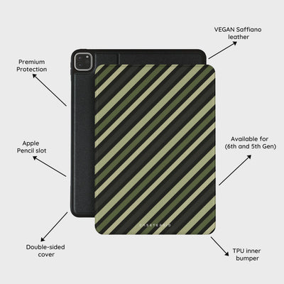 Olive Command - iPad Pro 12.9 (6th/5th Gen) Case