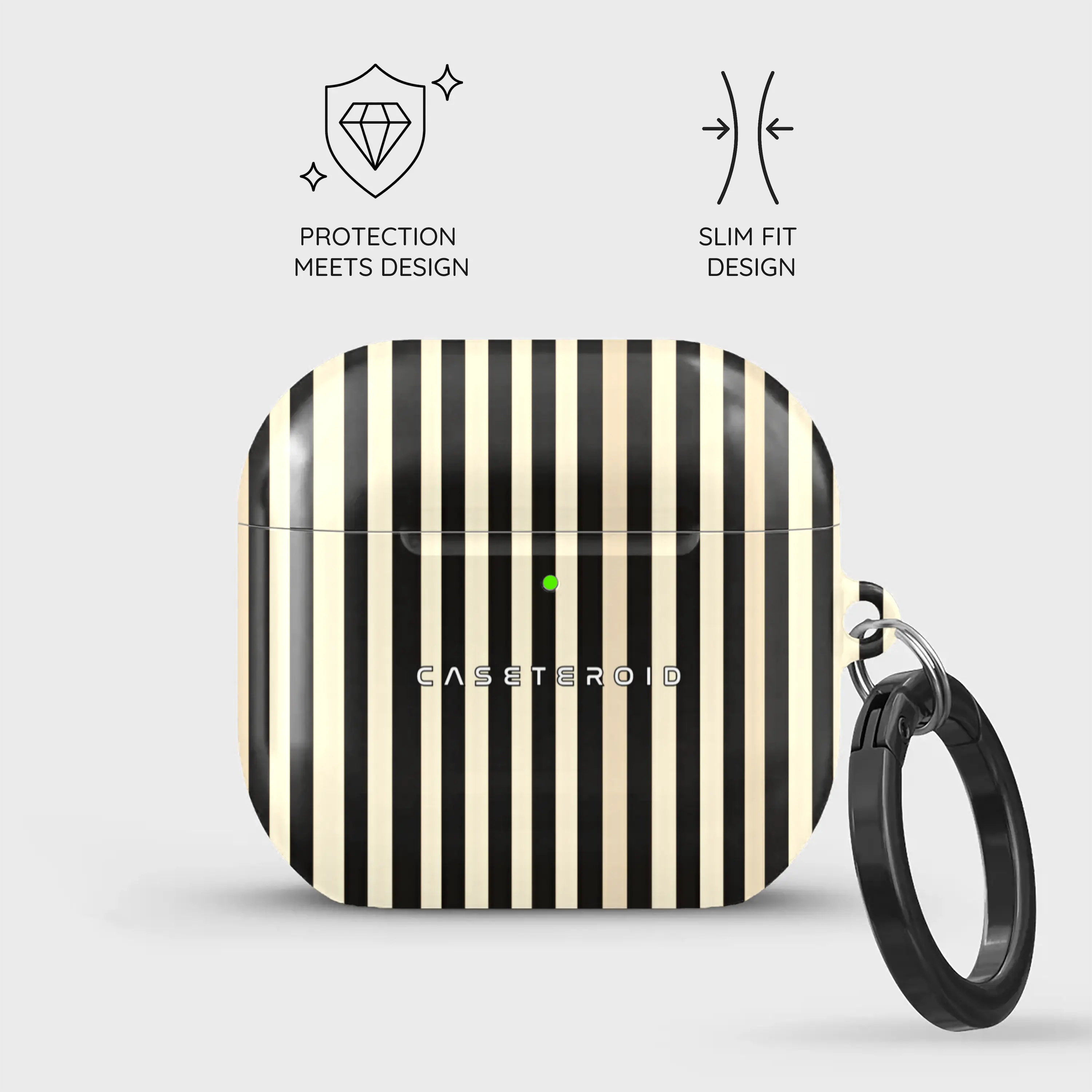Code Stripe - AirPods 4 Case