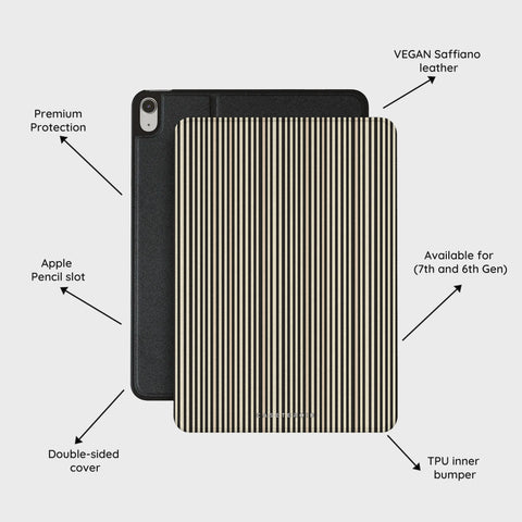 Code Stripe - iPad Air 11 (7th/6th Gen) Case