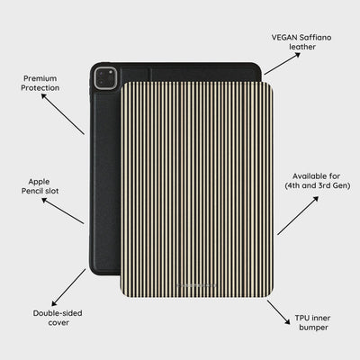 Code Stripe - iPad Pro 11 (4th/3rd Gen) Case