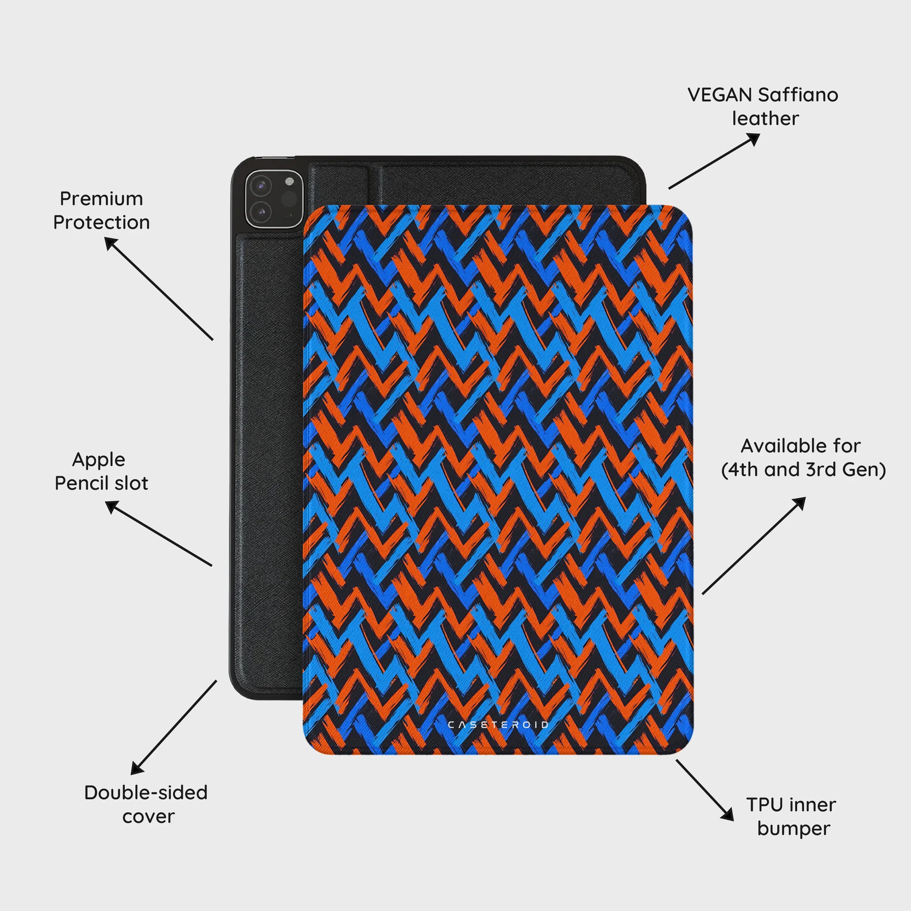 Volt Clash - iPad Pro 12.9 (4th/3rd Gen) Case