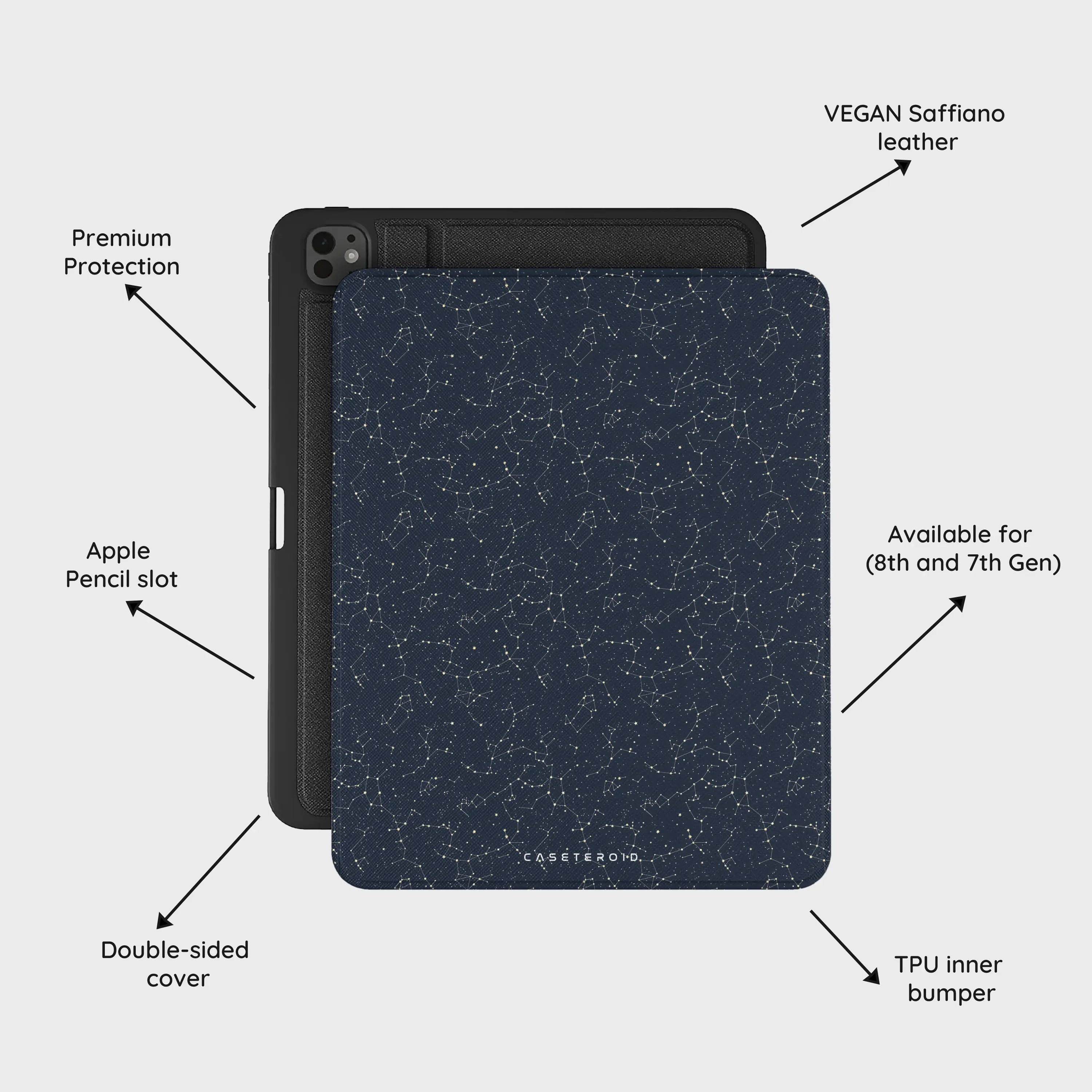 Astral Map - iPad Pro 13 (8th/7th Gen) Case