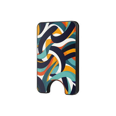 Ribbon Flow - Magnetic Wallet & Stand