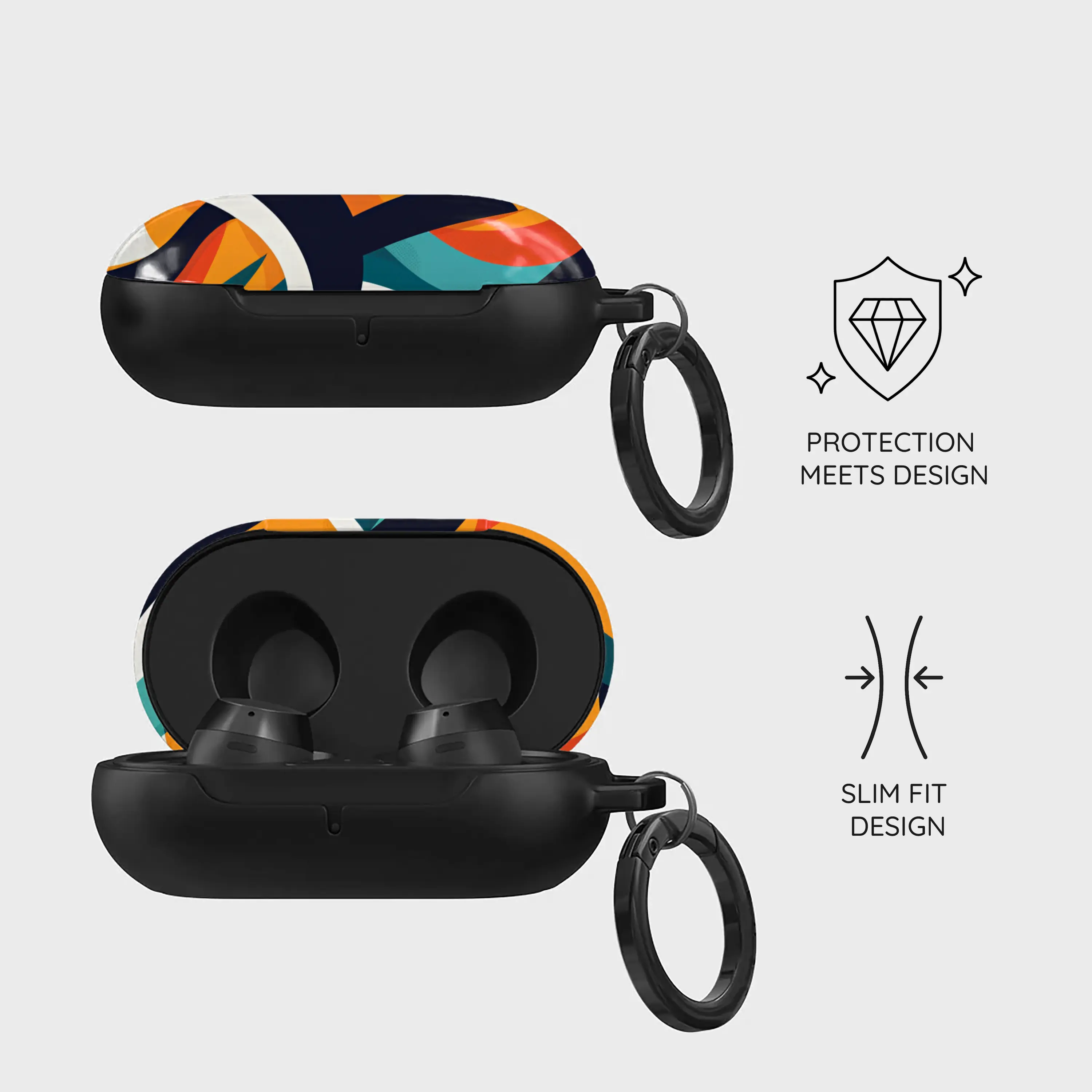 Ribbon Flow - Samsung Galaxy Buds Plus Case
