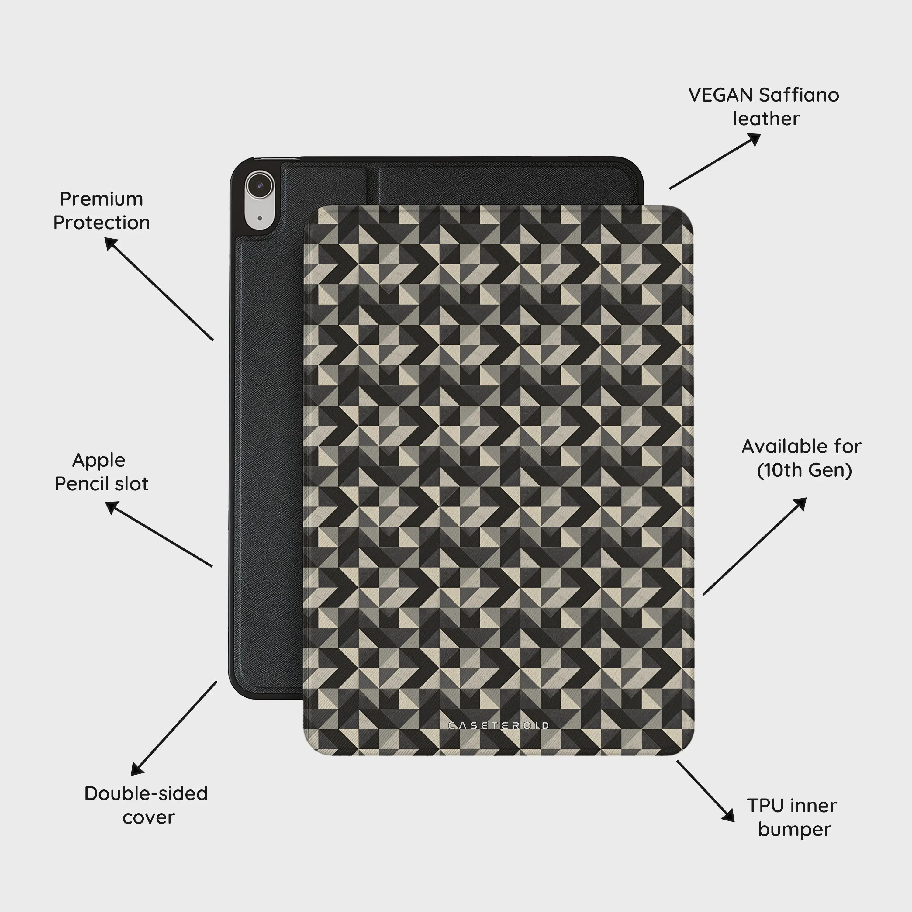 Vector Noir - iPad 10.9 (10th Gen) Case