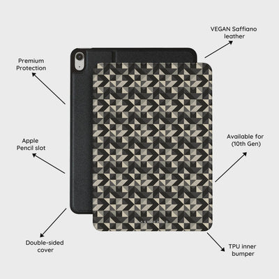 Vector Noir - iPad 10.9 (10th Gen) Case