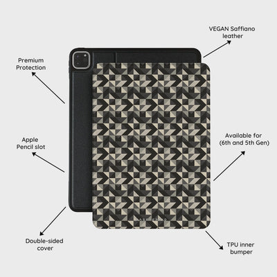 Vector Noir - iPad Pro 12.9 (6th/5th Gen) Case