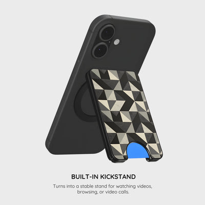 Vector Noir - Magnetic Wallet & Stand