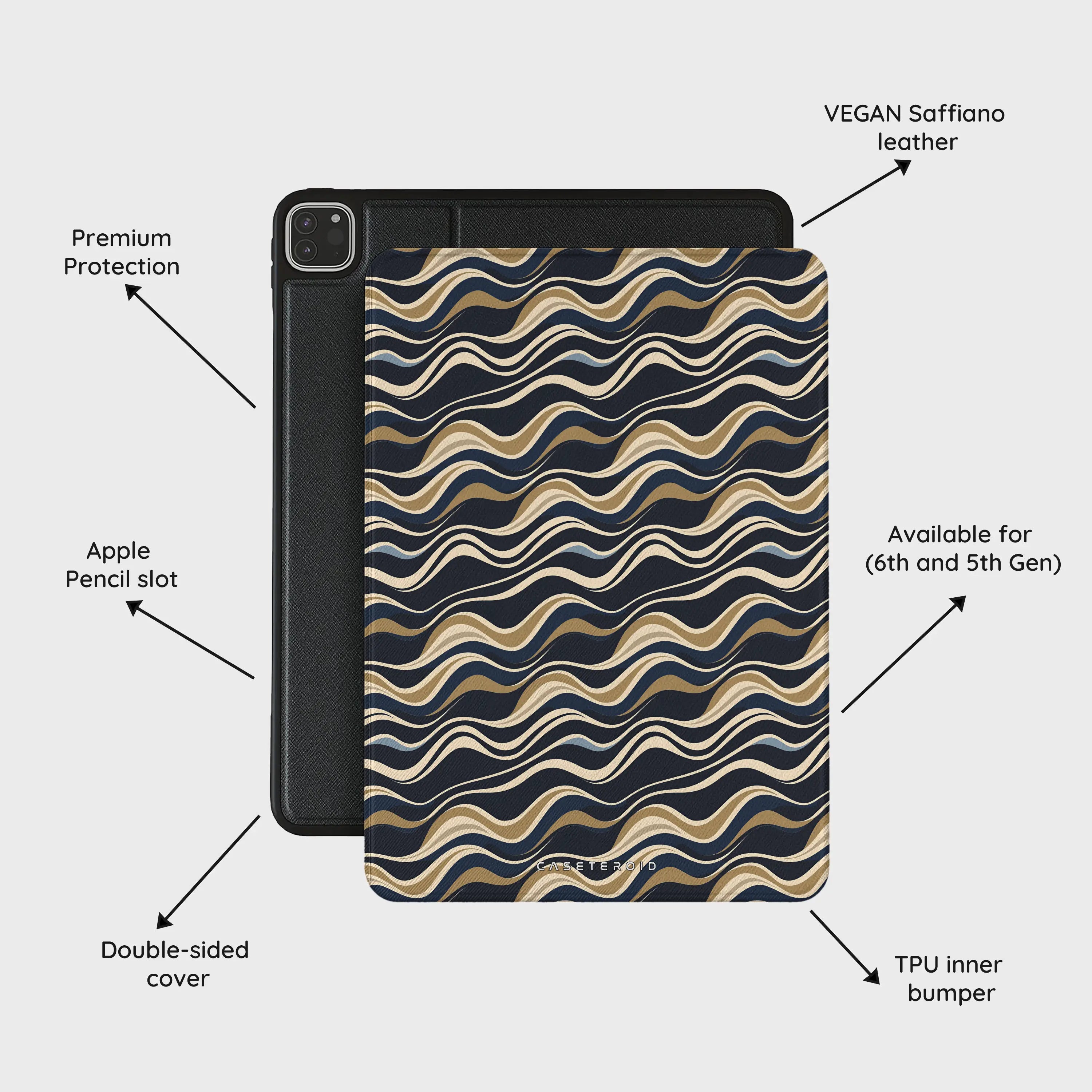 Silk Drift - iPad Pro 12.9 (6th/5th Gen) Case