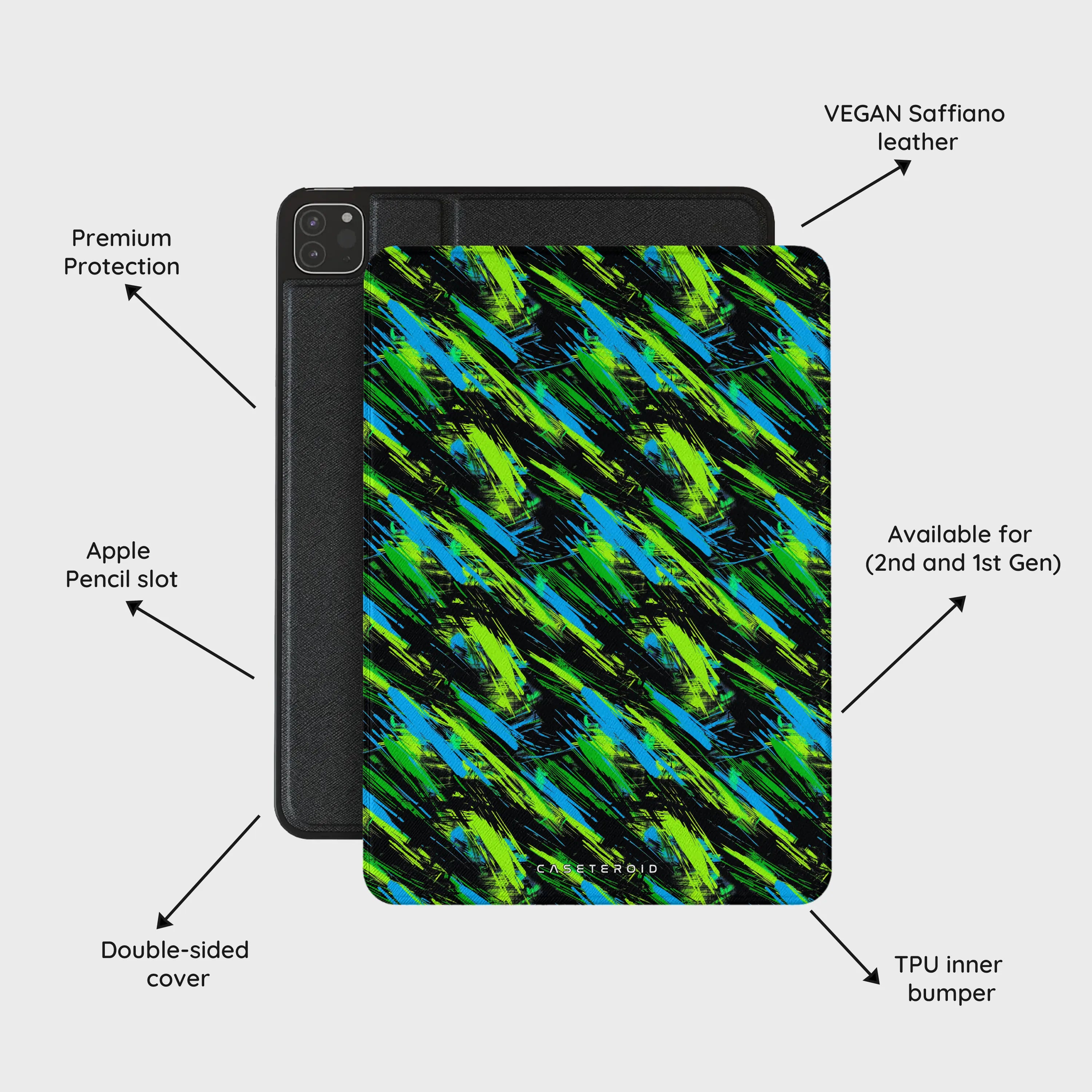 Paint Rush - iPad Pro 11 (2nd/1st Gen) Case