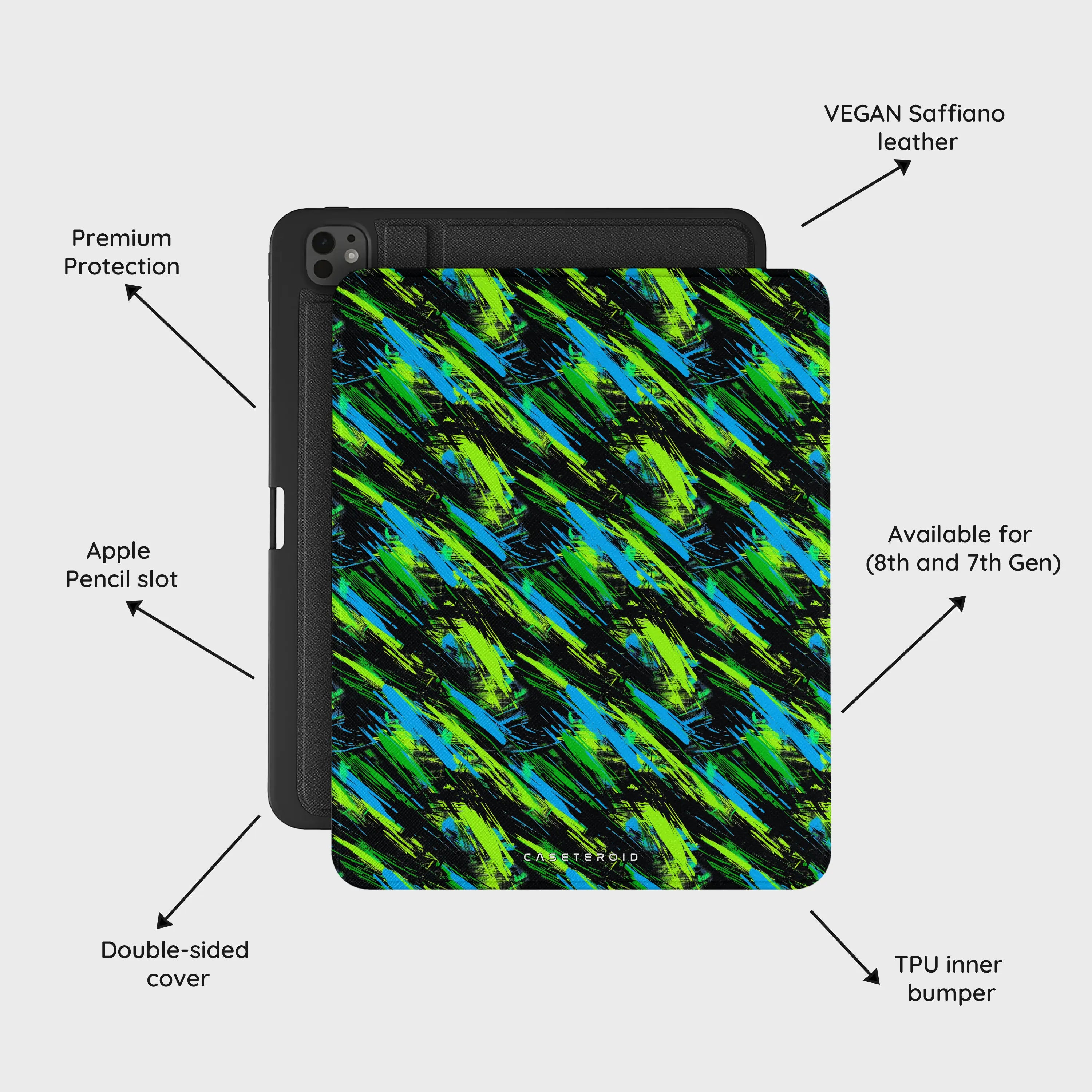 Paint Rush - iPad Pro 13 (8th/7th Gen) Case