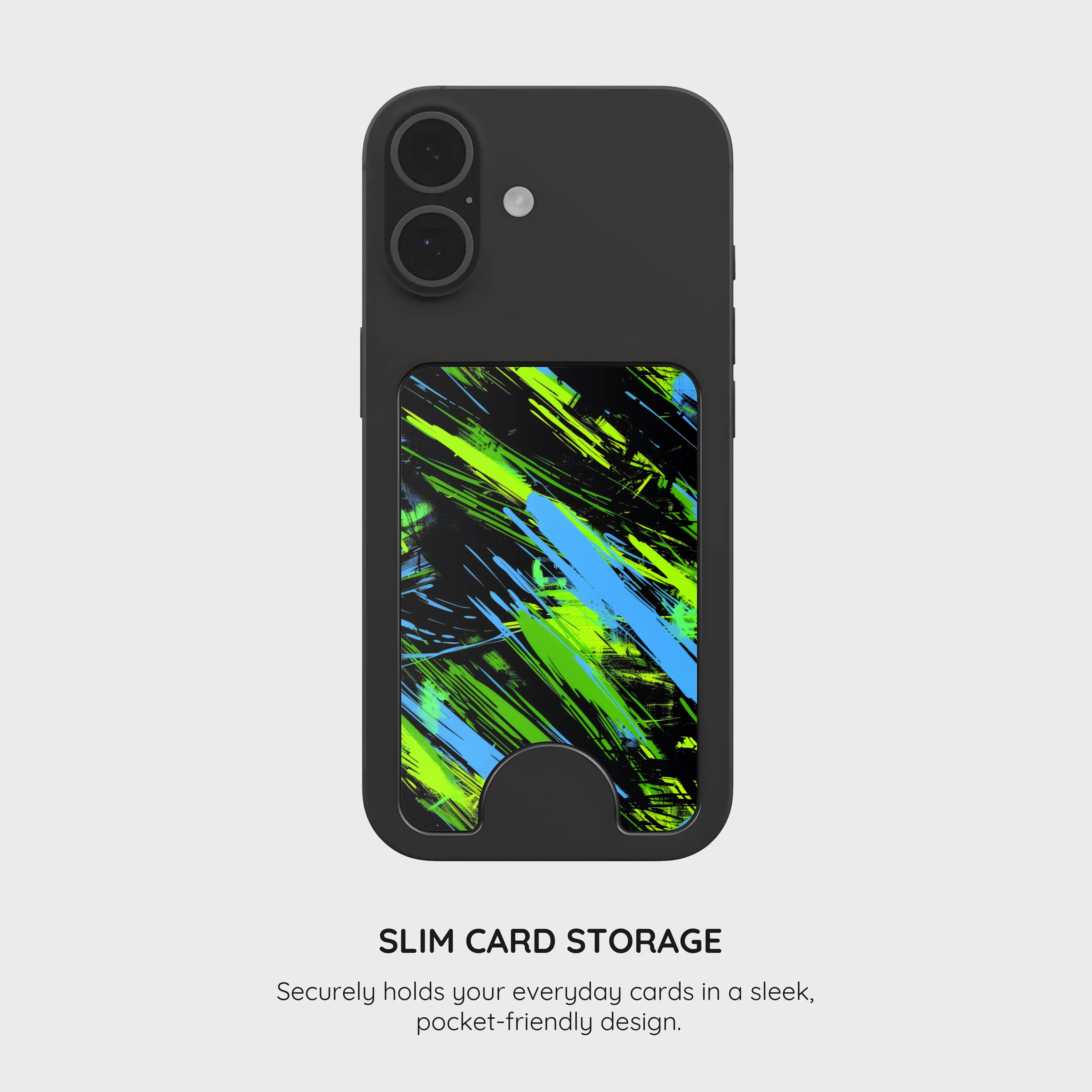 Paint Rush - Magnetic Wallet & Stand