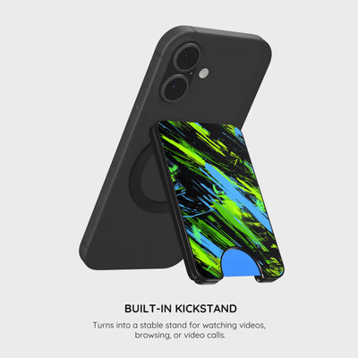 Paint Rush - Magnetic Wallet & Stand