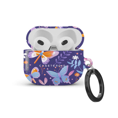 Violet Flutter - AirPods 3 Case