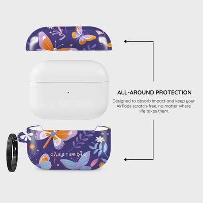 Violet Flutter - AirPods Pro 2 Case
