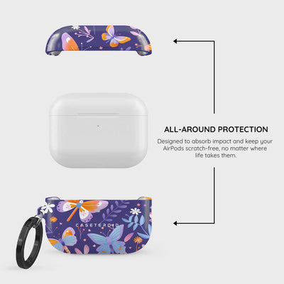 Violet Flutter - AirPods Pro 3 Case