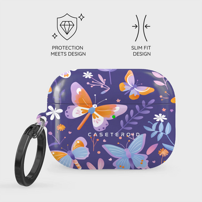 Violet Flutter - AirPods Pro 3 Case