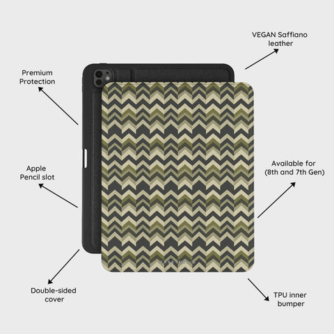 Chevron Core - iPad Pro 13 (8th/7th Gen) Case