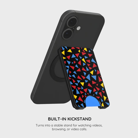 Color Burst - Magnetic Wallet & Stand