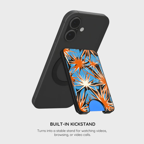 Burst Theory - Magnetic Wallet & Stand