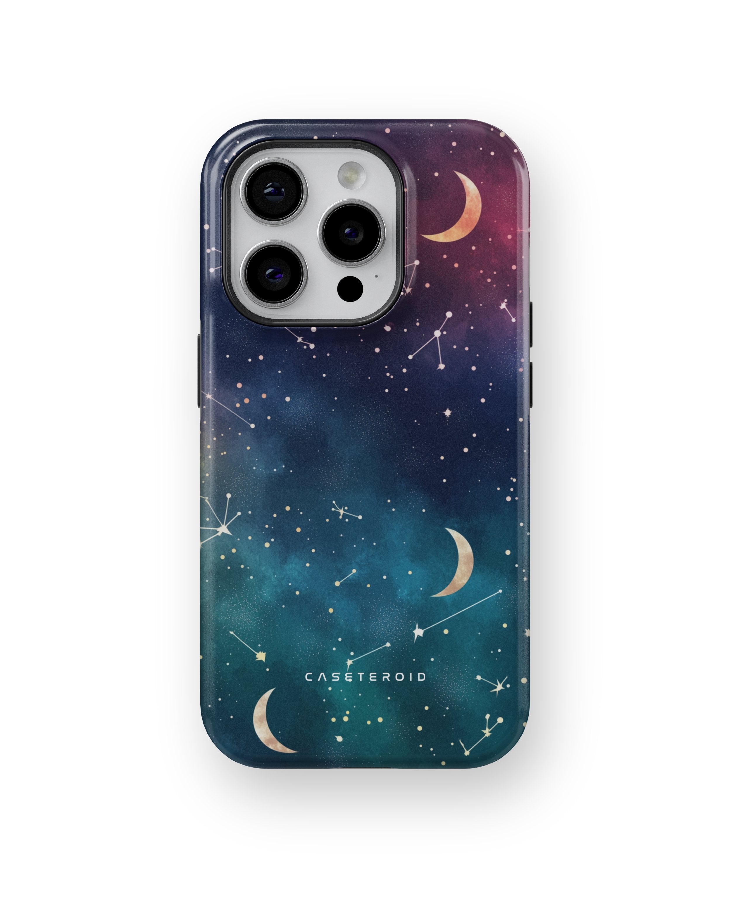 Cosmic Moonlit Pattern - iPhone 15 Pro Case