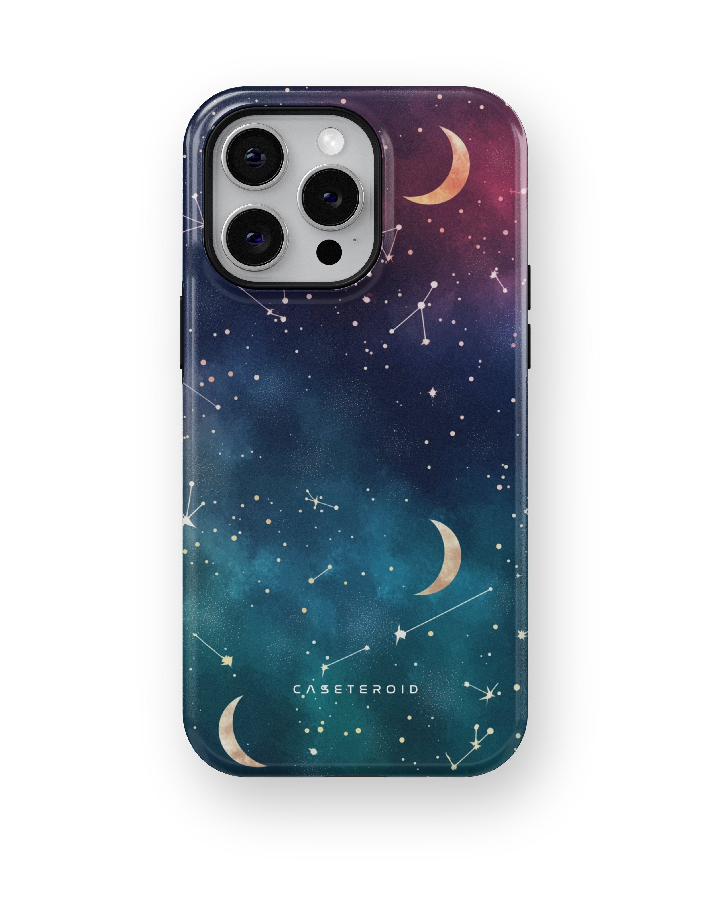 Cosmic Moonlit Pattern - iPhone 15 Pro Max Case