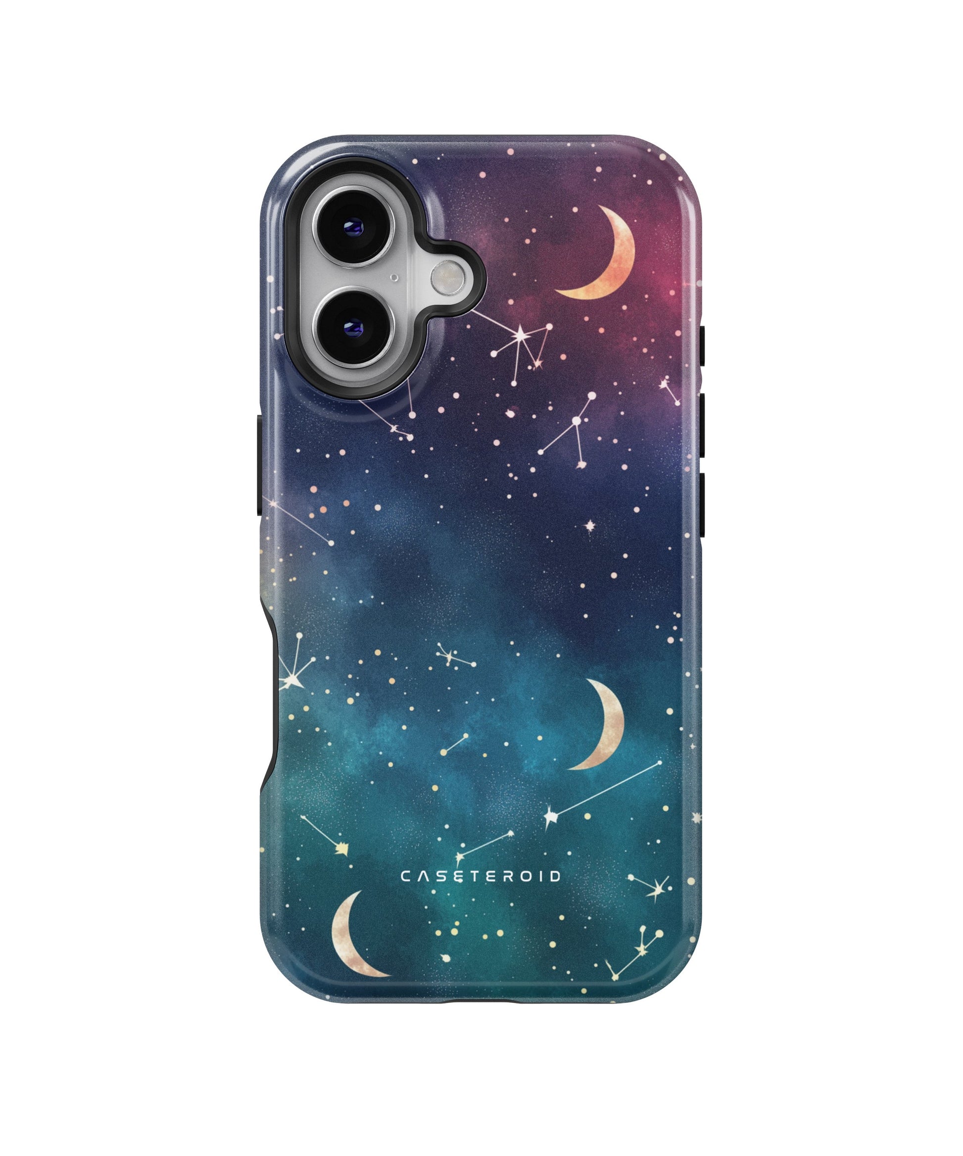 Cosmic Moonlit Pattern MagSafe Tough Case for iPhone 16 - CASETEROID