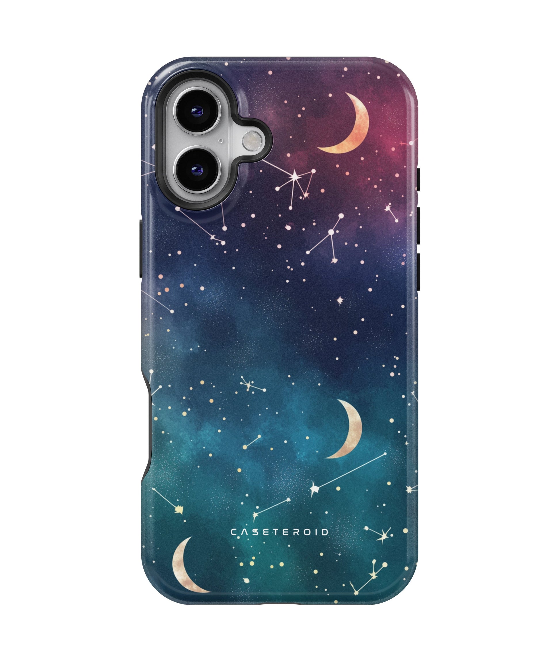 Cosmic Moonlit Pattern MagSafe Tough Case for iPhone 16 Plus - CASETEROID