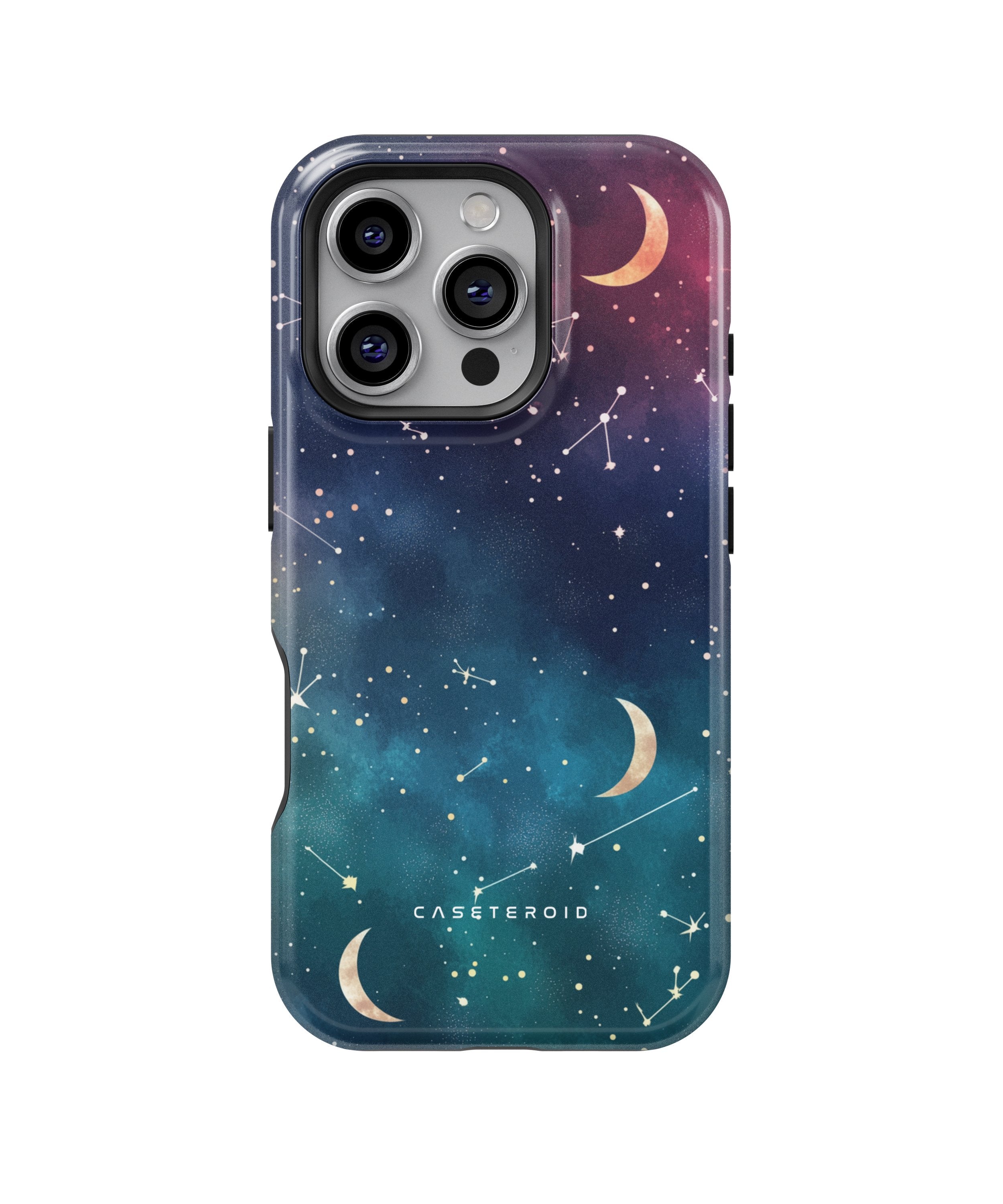 Cosmic Moonlit Pattern - iPhone 16 Pro Case