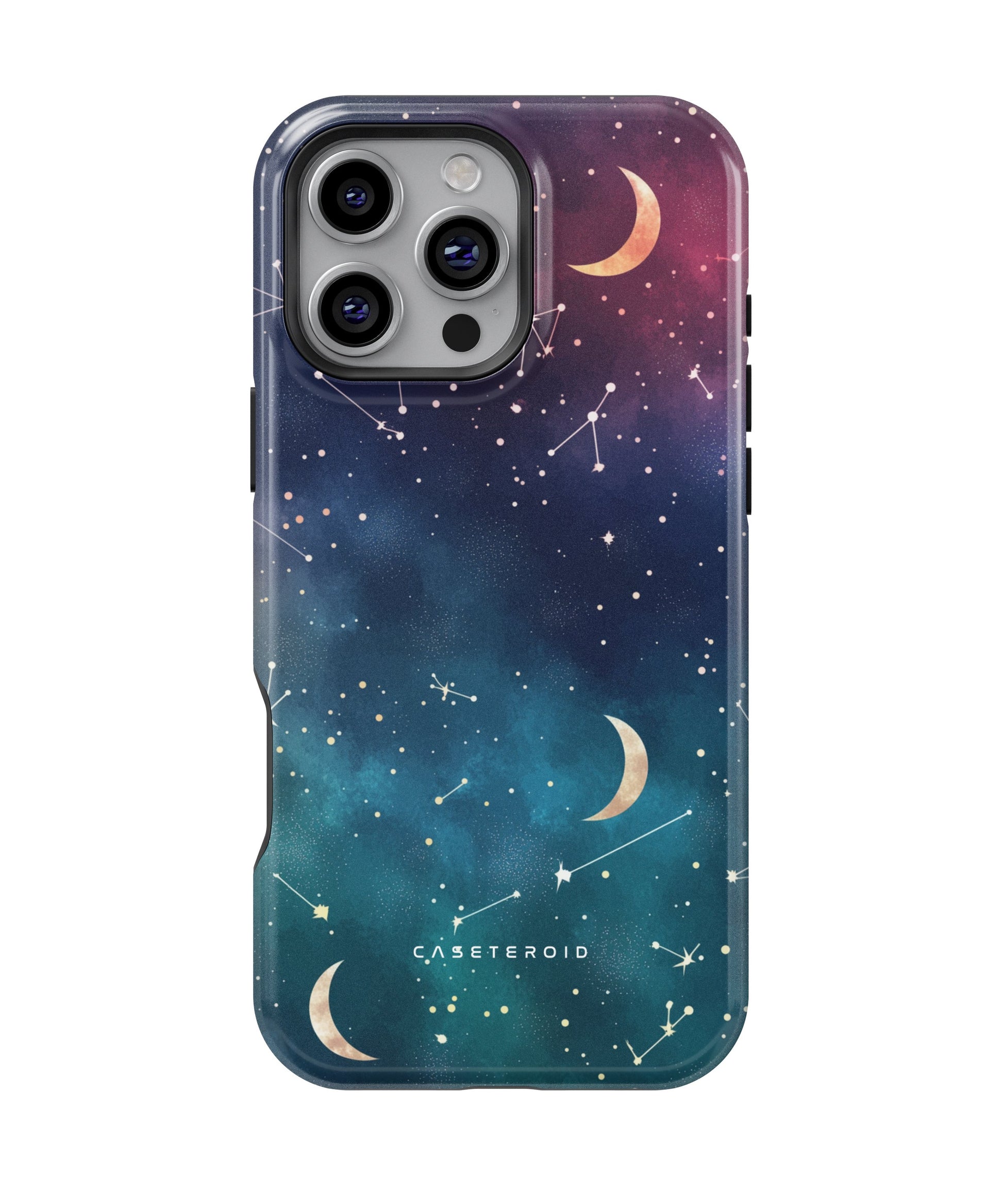 Cosmic Moonlit Pattern MagSafe Tough Case for iPhone 16 Pro Max - CASETEROID