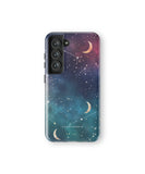 Cosmic Moonlit Pattern Tough Case for Samsung Galaxy S23 - CASETEROID