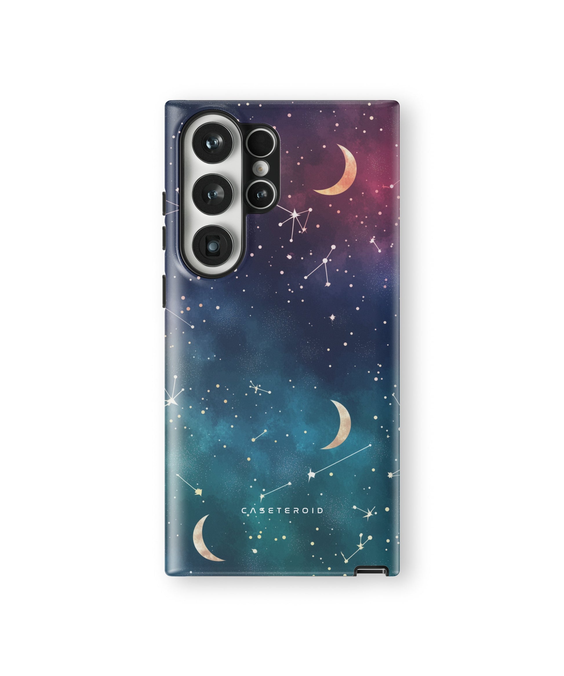 Cosmic Moonlit Pattern Tough Case for Samsung Galaxy S23 Ultra - CASETEROID