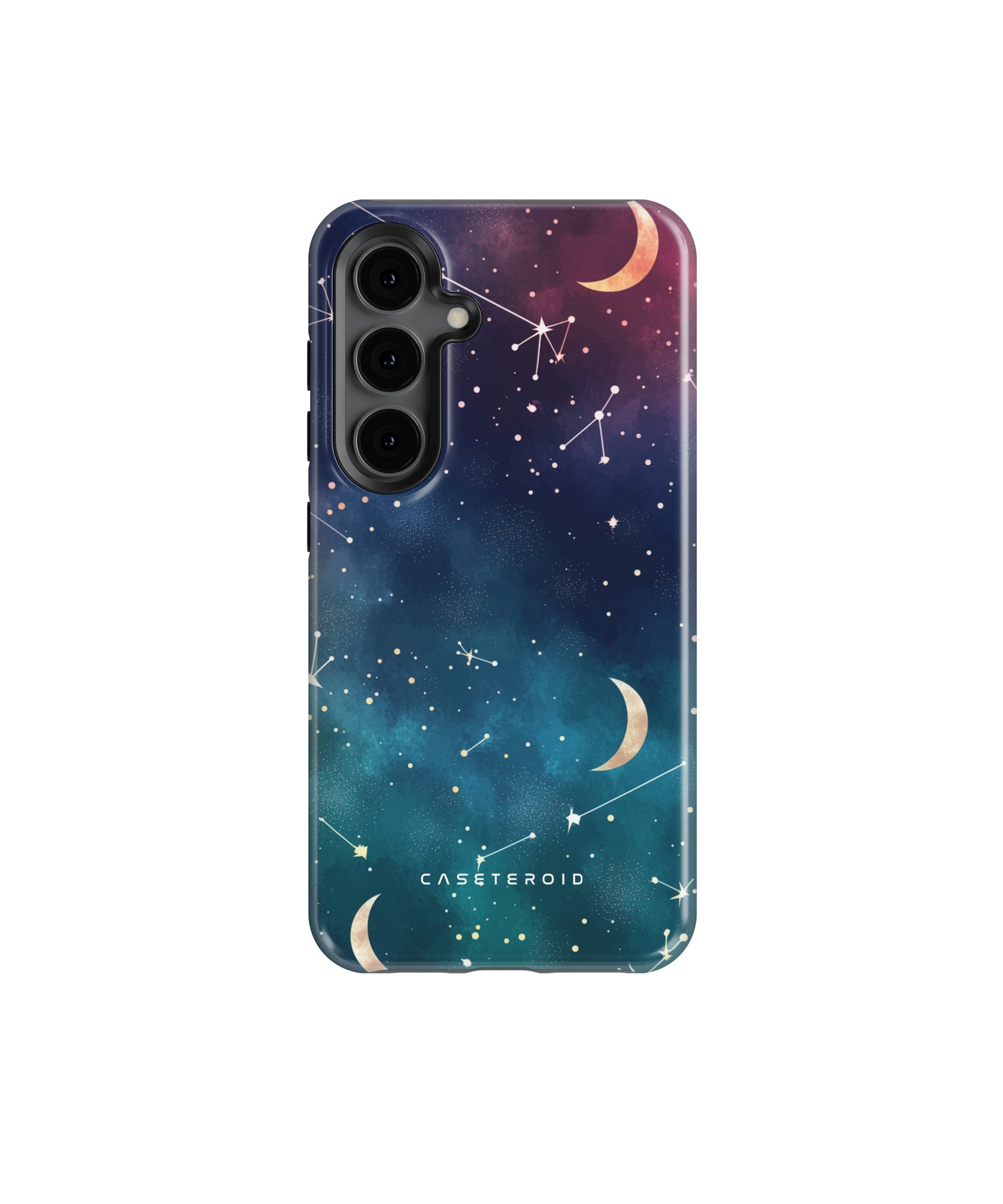 Cosmic Moonlit Pattern Tough Case for Samsung Galaxy S24 - CASETEROID